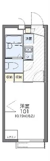 レオパレスEarlyPlant【2階】の間取り
