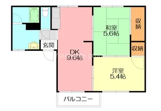 ラークハイツ【2階】の間取り
