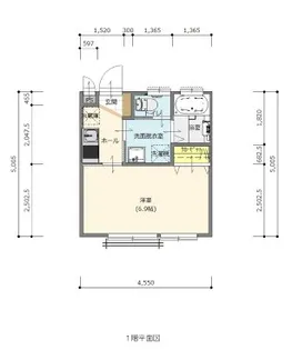 コルディアーレ【1階】の間取り