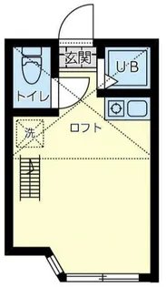 オアシス戸部B【2階】の間取り