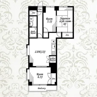 フジビルNo.11【8階】の間取り