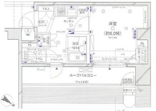 パレステュディオ神田EAST【8階】の間取り