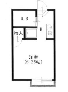 森ヶ丘ハイツ【2階】の間取り