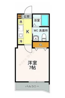 ピアンタ鬼越【2階】の間取り