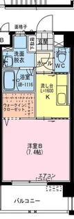 ヴィオレッタ【7階】の間取り