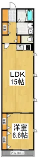 ドミール フジ(ドミールフジ)【2階】の間取り