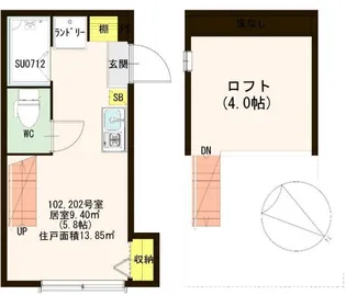 stage白楽【1階】の間取り