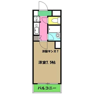 ルピナス5【2階】の間取り