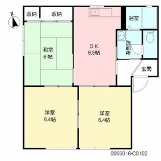 ミサトマ十番館 C棟【1階】の間取り
