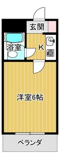 シャルムメゾン千林大宮【3階】の間取り