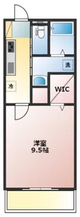 イーストハイコーポ西中原【1階】の間取り