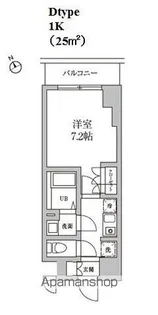 レジディア日本橋馬喰町II【4階】の間取り