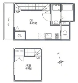 medio上高田の間取り