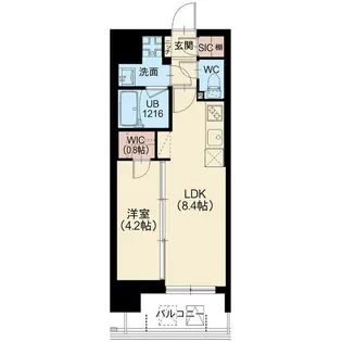 スプランディッド南千住DUE【2階】の間取り