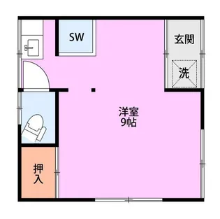 シャモア赤羽【1階】の間取り