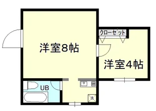 EYE MARINA【2階】の間取り
