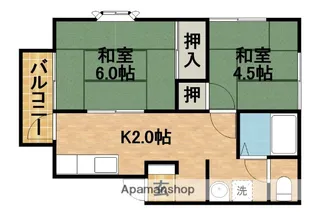 レジエA【1階】の間取り