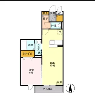 フォンテ【2階】の間取り