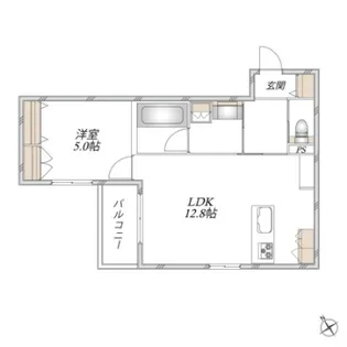 Maison Sarkland メゾンサークランド【3階】の間取り