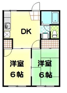 サンテラス【1階】の間取り
