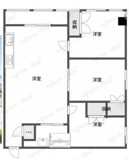 サンテックビル【3階】の間取り