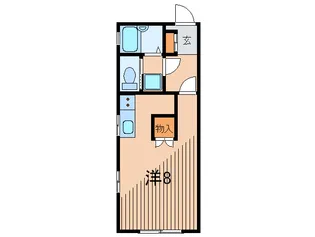 ファ-ストリバ-【2階】の間取り