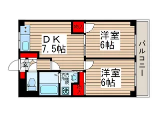 バロン浄光【2階】の間取り