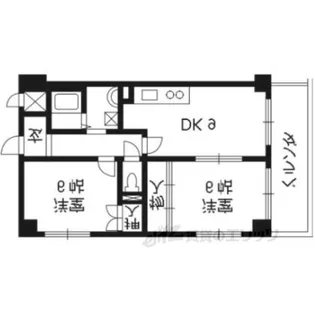 グラン・フォルム西院【4階】の間取り