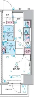 ジェノヴィア桜上水II【4階】の間取り