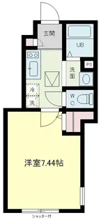 HAプログレス新宿戸山【1階】の間取り