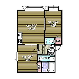 ハートフル565【3階】の間取り
