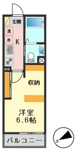 ノワール金町【2階】の間取り