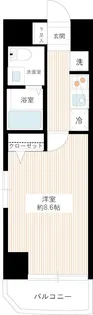 アンベリール板橋本町【6階】の間取り