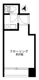 オリエント赤坂モートサイド【6階】の間取り