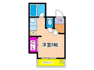 千寿マンション上本町【5階】の間取り