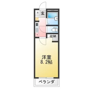 ディアスMS【1階】の間取り