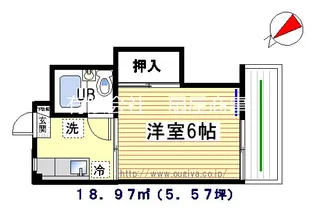 コーポ加藤【2階】の間取り