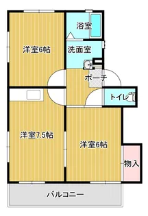 ハイムヴェルディ1【2階】の間取り