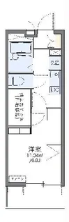 レオパレス都【2階】の間取り