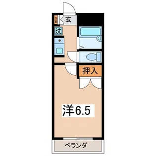 グレイス渡辺【2階】の間取り