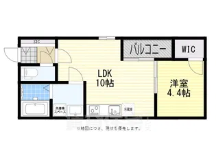 J-Bright西九条2【2階】の間取り