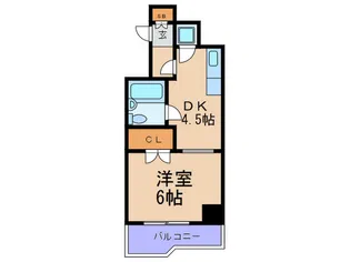 ハイツヒグチ【7階】の間取り