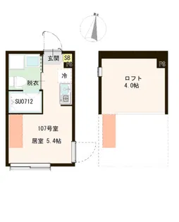 ハーモニーテラス春日町VIII【1階】の間取り