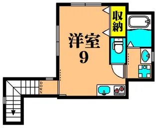 Pastel【2階】の間取り