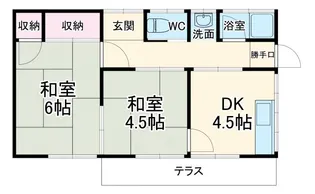 静岡県浜松市中央区篠ケ瀬町【一戸建】の間取り