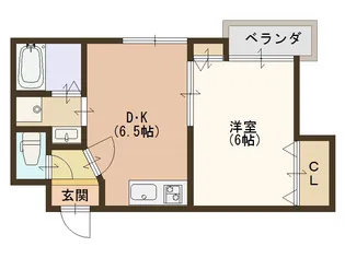 大阪府大阪市住之江区安立3【アパート】の間取り
