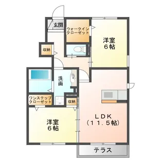 グラン・リーオCD【1階】の間取り
