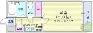 グリーンフォレストあさみ【3階】の間取り