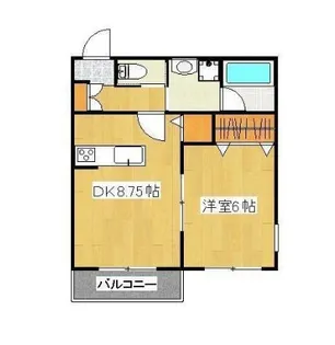 神奈川県横浜市青葉区桂台2【アパート】の間取り