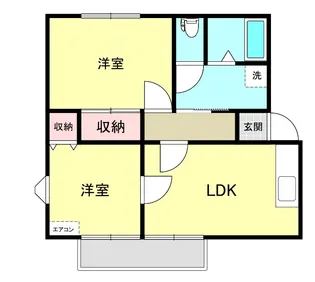 サンガーデン二番館【2階】の間取り